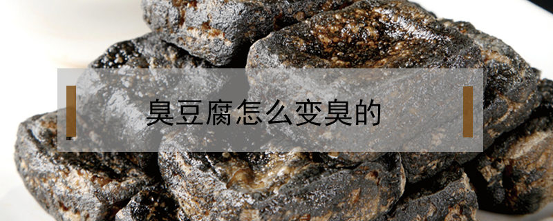 臭豆腐怎么變臭的