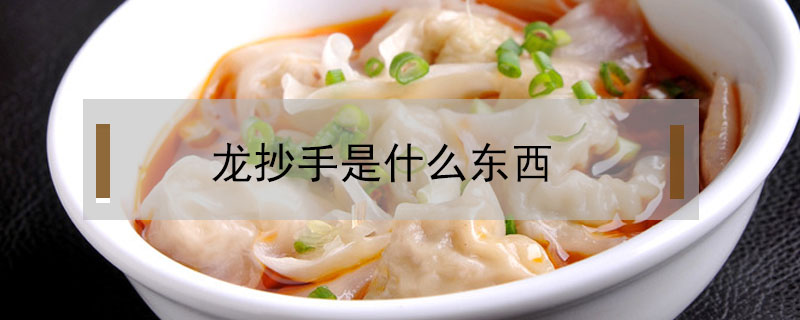 龍抄手是什么東西
