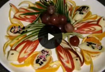 百鳥歸巢水果拼盤視頻，但好東西總有點問題