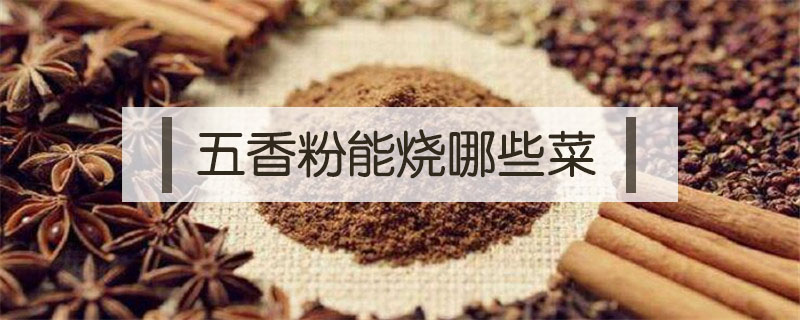 五香粉能燒哪些菜