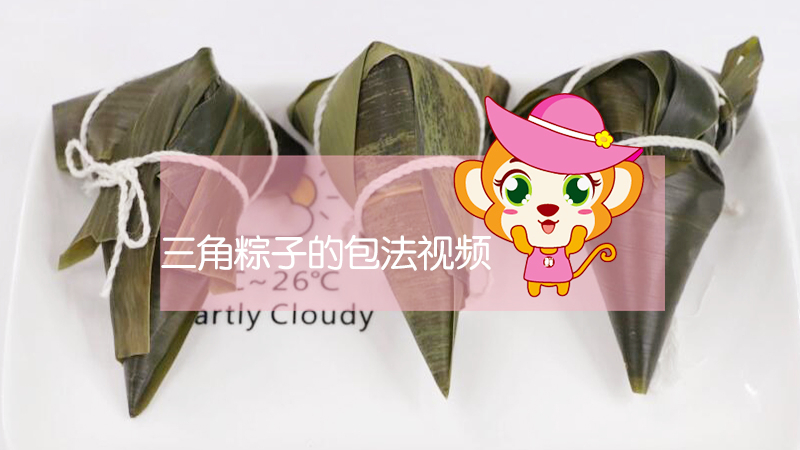三角粽子的包法視頻