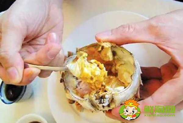 螃蟹哪里不能吃高清圖，螃蟹的吃法剝法圖解