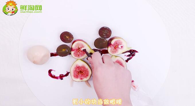 無(wú)花果拼盤(pán)花樣圖片與做法