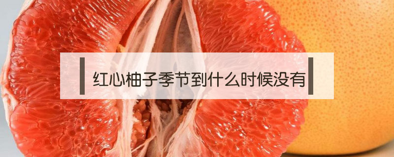紅心柚子季節(jié)到什么時候沒有