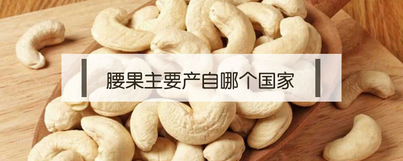腰果主要產自哪個國家