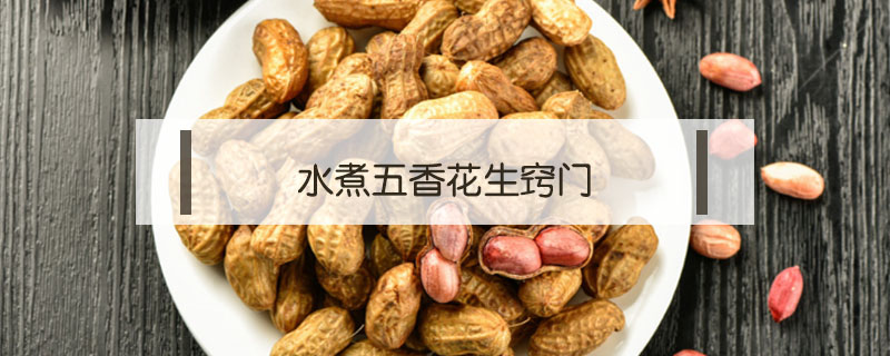 水煮五香花生竅門(mén)