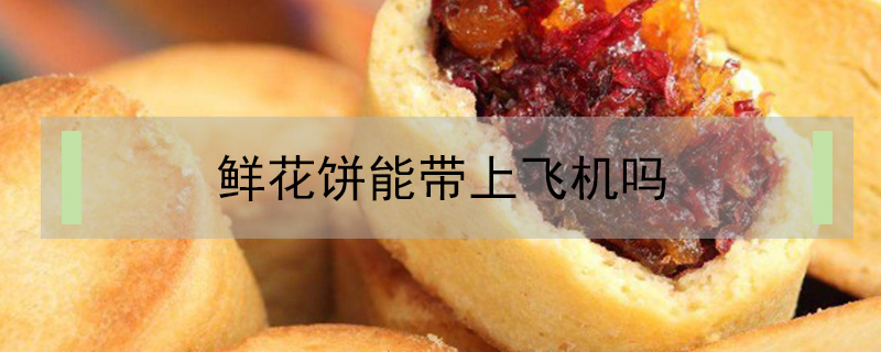 鮮花餅?zāi)軒巷w機嗎