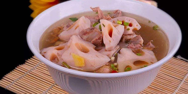 蓮藕湯可以放什么材料