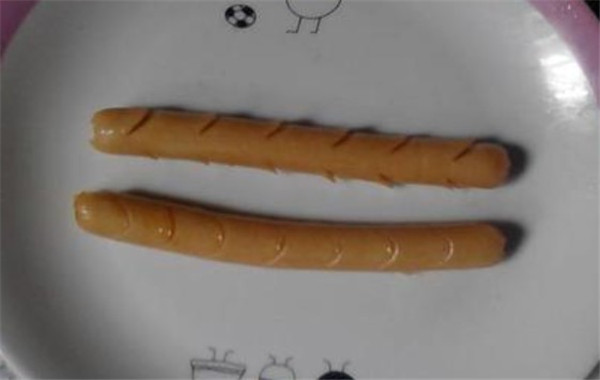 微波爐烤腸怎么烤