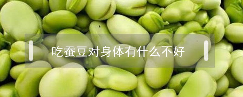 吃蠶豆對(duì)身體有什么不好