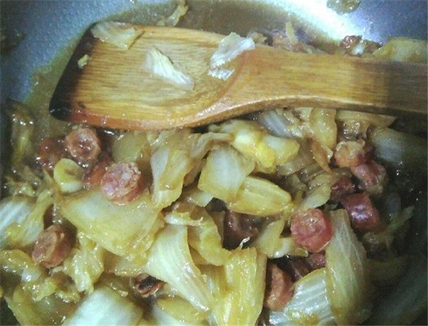 臘腸大白菜怎么做好吃