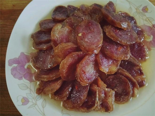 蒸熟臘腸怎么做