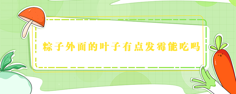 粽子外面的葉子有點發(fā)霉能吃嗎